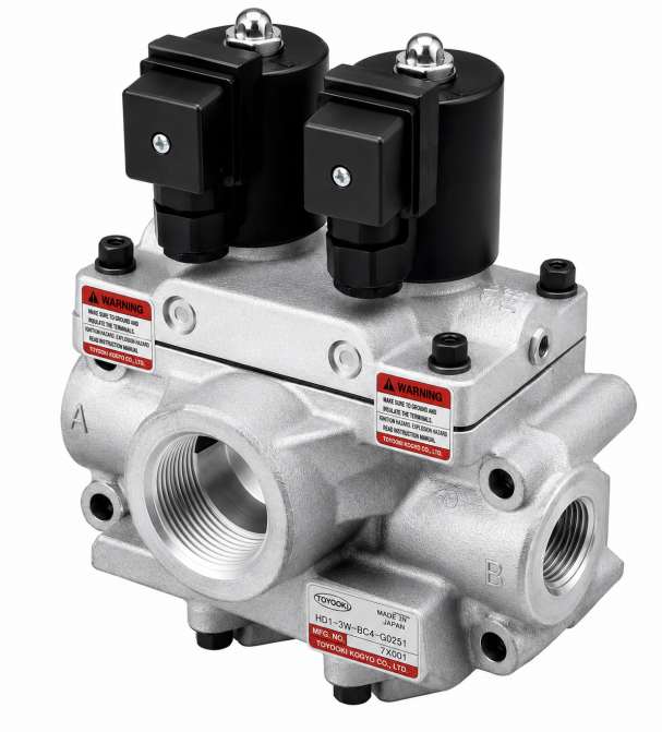 Dual Solenoid Safety Valve